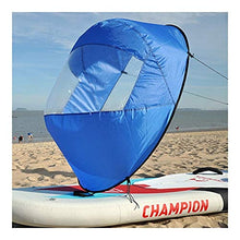 Load image into Gallery viewer, rouroumaoyi Outdoor Recreation Easy Wind Sail Driven Power Bag for Board Stand Up Paddle Board Surfboard Surf Kayak Canoe Inflatable Boat Foldable Water Sports