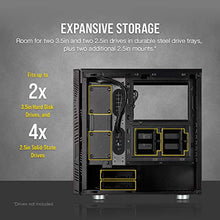 Load image into Gallery viewer, Corsair 275R Airflow Tempered Glass Mid-Tower Gaming Case, Black