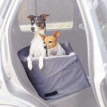 Load image into Gallery viewer, K&H Pet Products Bucket Booster Dog Car Seat Large Gray 14.5" x 24"