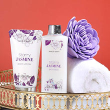 Load image into Gallery viewer, Bath Gift Set for Women - Luxurious 8 Pcs Bath Set with Jasmine Scented, Includes Bubble Bath, Shower Gel, Milk Lotion & Butter and More, Perfect Women Gifts