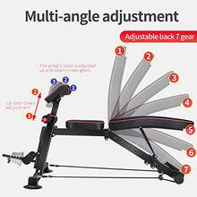 Load image into Gallery viewer, Adjustable Weight Bench Utility Workout Bench for Home Gym,Foldable Incline Decline Benches for Full Body Workout