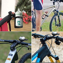 Load image into Gallery viewer, 3 Pack Bike Water Bottle Holder, Silicone Phone Holder Secure, Aluminum Bike Bell, 360° Cup Holder Bottle Cage for Bike Motorcycle Stroller, Phone Mount Any Smart Phone, Bicycle Bell, Bike Accessories