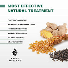 Load image into Gallery viewer, Tribe Organics, 420mg Boswellia Complex for Joint Support, Muscle Relief, Reduce Inflammation - Organic, Vegan, Non GMO, High-Potency - Boswellin Super with Ginger Extract & Black Pepper, 120 Capsules