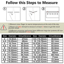 Load image into Gallery viewer, CASSIECA 3 PCS Stainless Steel Fidget Spinner Rings for Women Mens Cool Rotatable Calming Worry Meditation Ring Set Relieving Anxiety Stress