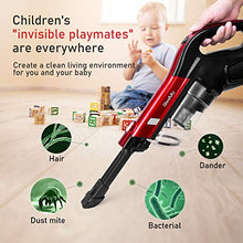 Load image into Gallery viewer, GeeMo Vacuum Cleaner, 4 in 1 Stick Vacuum 17Kpa Powerful Suction, with LED Electric Brush 1.2L High-Capacity Quiet Vacuum, with HEPA Quadruple Filter for Deep Clean Pet Hair Carpet Hard Floor - H595