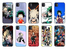 Load image into Gallery viewer, Compatible with Samsung Galaxy S22 Ultra case My Hero with Academia mha Deku bakugo 122 TPU Soft Black Protective Cover