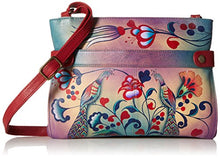Load image into Gallery viewer, Anna by Anuschka Hand Painted Leather Women's Medium Crossbody, Turkish Pottery