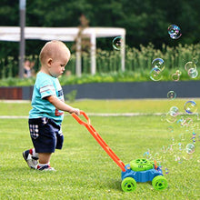 Load image into Gallery viewer, Lydaz Bubble Mower for Toddlers, Kids Bubble Blower Machine Lawn Games, Outdoor Push Toys, Valentines Day Gifts Birthday Toys Gifts for Preschool Baby Boys Girls