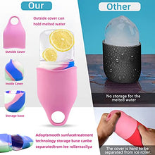 Load image into Gallery viewer, Ice face roller, Ice roller for Face Eyes and Neck, Pelctfcr Silicone Ice Face Roller Skin Care Mold, Brighten Skin & Enhance Your Natural Glow, Remove Fine Lines,Shrink Pores, Reusable Facial Treatment