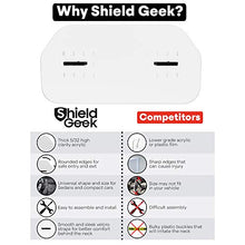 Load image into Gallery viewer, Shield Geek Premium Sneeze Guard for Cars - Acrylic Plexiglass Shield for Rideshare