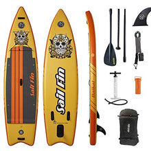 Load image into Gallery viewer, Sail Fin Baikal Inflatable Stand-Up Paddle Board Double Layer, 10' 6" Long, 32" Wide, 6" Thick - Durable and Lighweight, Includes: Dual Action Pump, Backpack, Leash and Paddle