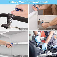 Load image into Gallery viewer, Allen Wrench Set, 2 Pack Hex Key Set Metric & Standard SAE - Allen Key Set Made of Aluminum Alloy for Hex Head Socket Screw, Tool for Men Women Husband Stocking Stuffers for Men