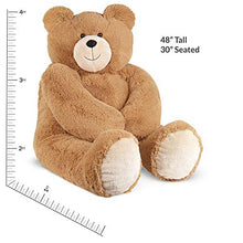 Load image into Gallery viewer, Vermont Teddy Bear Giant Teddy Bear - Big Teddy Bear for Girlfriend or Loved One, 4 Foot