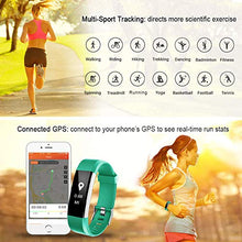 Load image into Gallery viewer, LETSCOM Fitness Tracker HR, Activity Tracker Watch with Heart Rate Monitor, Waterproof Smart Fitness Band with Step Counter, Calorie Counter, Pedometer Watch for Women and Men