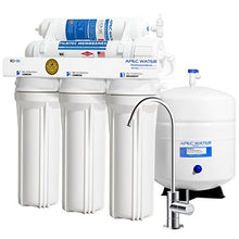 Load image into Gallery viewer, APEC Water Systems RO-90 Ultimate Series Top Tier Supreme Certified High Output 90 GPD Ultra Safe Reverse Osmosis Drinking Water Filter System, Chrome Faucet
