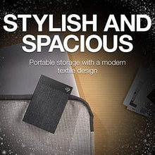 Load image into Gallery viewer, Seagate Ultra Touch HDD 2TB External Hard Drive – Black USB-C USB 3.0, 1yr Mylio Create, 4 month Adobe Creative Cloud Photography plan and Rescue Services (STHH2000400)