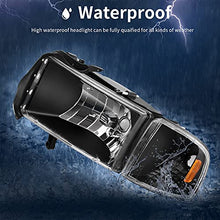 Load image into Gallery viewer, AUTOSAVER88 Headlight Assembly Compatible with 1994-2001 Dodge Ram 1500/1994 1995 1996 1997 1998 1999 2000 2001 2002 Dodge Ram Pickup 2500 3500 Black Housing Amber Reflector with Corner lights