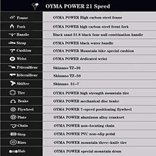 Load image into Gallery viewer, LODDD High Carbon Steel 26 Inch Folding Mountain Bike Mechanical Disc Brakes Shimanos 21 Speed Gears Bicycle Full Suspension MTB Bikes - US Stock