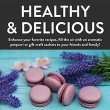 Load image into Gallery viewer, Organic Lavender Flowers Dried | Perfect for Tea, Baking, Lemonade, DIY Beauty, Sachets & Fresh Fragrance | 100% Raw From France | Large 4oz Resealable Kraft Bag | by FGO