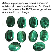 Load image into Gallery viewer, 925 Sterling Silver Women Jewelry Natural Malachite Ring Size 8