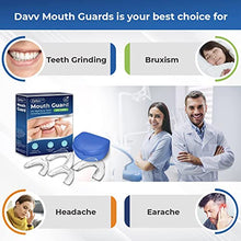 Load image into Gallery viewer, Mouth Guard for Grinding Teeth Upgraded Night Guard for Teeth Grinding, Stops Bruxism, Eliminates Teeth Clenching 2 Sizes, Pack of 4 with Travel Hygiene Case.