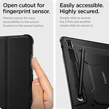 Load image into Gallery viewer, Spigen Rugged Armor Pro Designed for Galaxy Tab S8 Case (2022) / Galaxy Tab S7 Case (2020) with S Pen Holder - Black