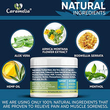Load image into Gallery viewer, Hemp Extract Pain Relief Cream - 1,250,000 - Turmeric, MSM & Arnica - Relieves Inflammation, Muscle, Joint, Back, Knee, Nerves & Arthritis Pain - Made in USA - Non-GMO