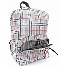 Load image into Gallery viewer, Controller Gear Super Mario - Mario Plaid - Small Backpack for Women, Girl's Cute Mini Bookbag Purse, Travel Bag for Nintendo Switch Console & Accessories - Nintendo Switch