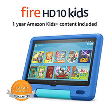 Load image into Gallery viewer, Fire HD 10 Kids tablet, 10.1", 1080p Full HD, ages 3–7, 32 GB, Sky Blue