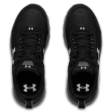Load image into Gallery viewer, Under Armour Unisex Big Kid Grade School Assert 8 , Black (001)/Pitch Gray , 7