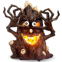 Load image into Gallery viewer, TomCare Halloween Lights Flickering Flame Solar Lights Outdoor Halloween Decorations Solar Powered Waterproof Auto On/Off LED Decorative Patio Lighting for Halloween Party Gift Deck Yard Garden Decor