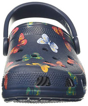 Load image into Gallery viewer, Crocs Men's and Women's Classic Vacay Vibes Clog|Casual Slip On Water Shoe, Butterfly, 8 US 6 US M US