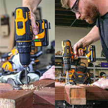 Load image into Gallery viewer, MOTORHEAD 20V ULTRA Cordless Drill Driver, Lithium-Ion, ½” Keyless Chuck, 16+1+1 Clutch, 2-Speed Transmission, Variable Speed Trigger, Built-in LED, 2Ah Battery, Charger, 22 Accessory Bits, USA-Based