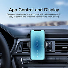 Load image into Gallery viewer, BODEGA 12 Volt Car Refrigerator, Car Fridge Dual Zone APP Control, Portable Freezer,37 Quart (35L) -4℉-68℉ RV Electric Compressor Cooler 12/24V DC and 100-240V AC for Outdoor, Camping, Travel,RV