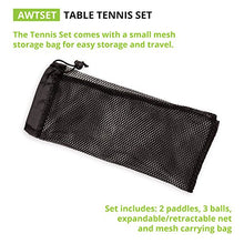 Load image into Gallery viewer, Champion Sports Anywhere Table Tennis: Ping Pong Paddles, Balls, and Portable Net & Post Set To Go