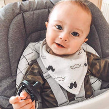 Load image into Gallery viewer, 10-Pack Baby Bandana Bibs Upsimples Baby Boys Bibs for Drooling and Teething, Super Absorbent Bibs Baby Shower Gift - Dawn Set