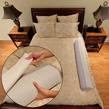 Load image into Gallery viewer, Toddler Bed Rail Bumper - Foam Safety Bed Rail, Portable Bedside Sleep Guard | Non-Slip, Water Resistant, Washable Cover | Kids Baby Children Adults Seniors | Twin Full Queen King | Home Hotel Travel