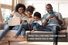 Load image into Gallery viewer, PWR Guard EMF Protection Cell Phone Radiation, Neutralizer Shield, 5G Protection Shield - Anti EMF for All Electronics, Laptops & Tablets. Protect Your Kids and Family with Radiation Blocker - 5 Pack