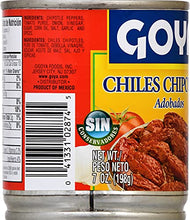 Load image into Gallery viewer, Goya Chipotle Peppers in Adobo Sauce - 7 oz.
