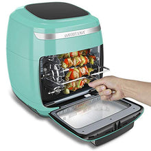 Load image into Gallery viewer, GoWISE USA GW77723 11.6-Quart Air Fryer Toaster Oven with Rotisserie & Dehydrator + 50 Recipes, Vibe Mint