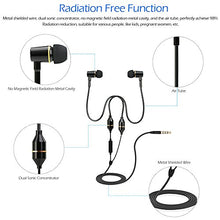 Load image into Gallery viewer, IFCONST Anti-Radiation Free Headphones Safe Dual EMF Protection Noise Cancelling Anti Radiation air Tube Headset
