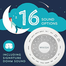 Load image into Gallery viewer, Yogasleep Whish White Noise Sound Machine | 16 Natural Nature & Soothing Sounds with Volume Control | Travel, Office Privacy, Sleep Therapy, Concentration | For Adults & Baby