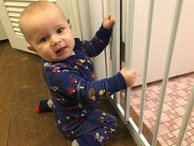 Load image into Gallery viewer, 4 Pack Baby Gates Wall Cups, Safety Wall Bumpers Guard Fit for Bottom of Gates, Doorway, Stairs, Baseboard, Work with Dog Pet Child Kid Pressure Mounted Gates