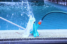 Load image into Gallery viewer, POOLWHALE Portable Pool Vacuum Jet Underwater Cleaner W/Brush,Bag,4 Section Pole of 48"(No Garden Hose Included),for Above Ground Pool,Spas,Ponds & Fountains