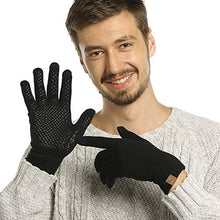 Load image into Gallery viewer, Winter Touchscreen Gloves for Men & Women 3 Fingers Dual-layer Touch Screen Warm Lined Anti-Slip Knit Texting Glove 2 Size