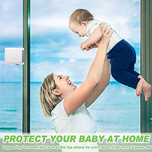 Load image into Gallery viewer, 8 Pieces Sliding Glass Door Child Lock, Child Proof Window Sliding Door Lock, Child Safety Slide Window Locks for Kids Proof Patio Closet Doors No Drilling Tools Needed