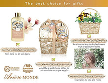 Load image into Gallery viewer, Home Spa Gift Basket, Bath Spa Kit for Women, with Body Lotion, Shower Gel, Bubble Bath, Body Scrub, Bath Salt, Bath Bomb, Gift Set for Women…