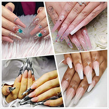 Load image into Gallery viewer, Makartt Poly Nail Gel Kit, Clear Pink Spring Summer Nail Gel Kit Poly Nail Extension Gel Nail Enhancement Set for Manicure All-in-one Nail Thickening Solution Salon Home French Kit Christmas Gift
