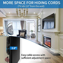 Load image into Gallery viewer, Everstone Adjustable Tilt TV Wall Mount Bracket for Most 32-80 Inch LED,LCD,OLED,Plasma Flat Screen,Curved TVs,Low Profile,Up To VESA 600x400 and 165 LBS,Includes HDMI Cable and Level,Fits 16",18",24"