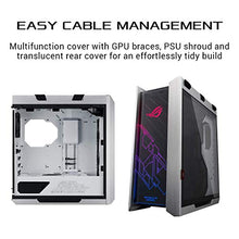 Load image into Gallery viewer, ASUS ROG Strix Helios GX601 White Edition RGB Mid-Tower Computer Case for ATX/EATX Motherboards with tempered glass, aluminum frame, GPU braces, 420mm radiator support and Aura Sync
